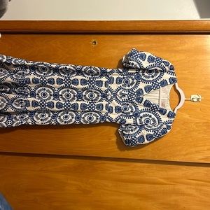 Blue and white Adelyn Rae Maxi